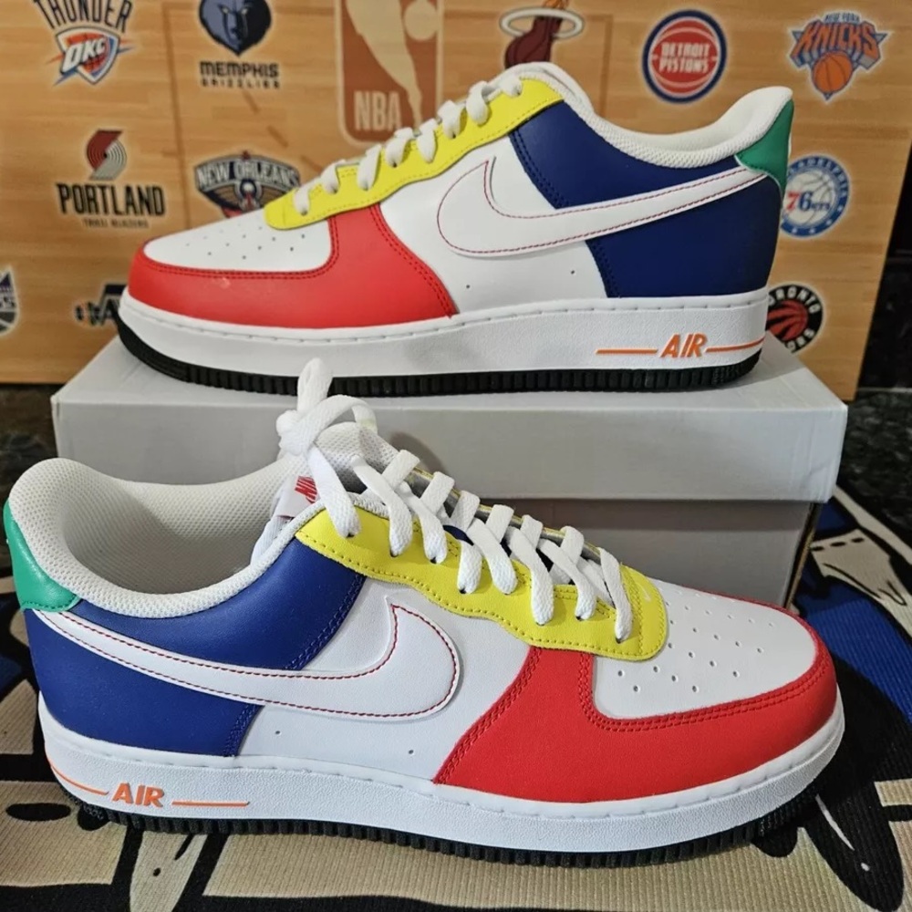 Nike Air Force 1 '07 LV8 university Red/White/Deep Royal Blue